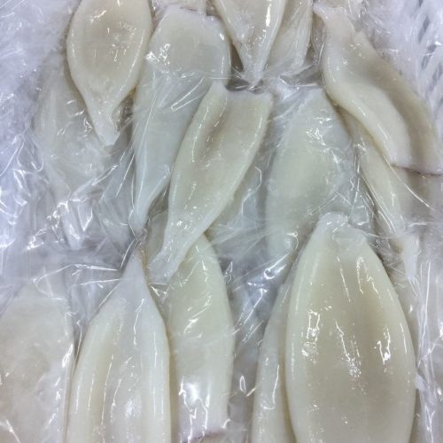 Tubo de Calamar Pelado